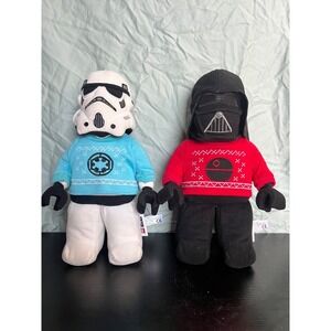 Lego Star Wars Plush Darth Vader Holiday Stuffed Figure Holiday Sweater Red